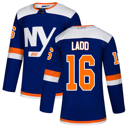 Adidas Men's Andrew Ladd Premier Blue Alternate Jersey: NHL #16 New York Islanders