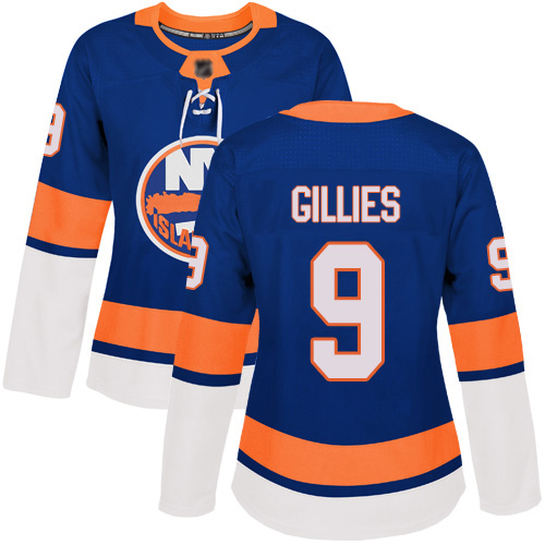 Adidas Women's Clark Gillies Premier Royal Blue Home Jersey: NHL #9 New York Islanders