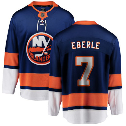 Fanatics Branded Youth Jordan Eberle Breakaway Royal Blue Home Jersey: NHL #7 New York Islanders