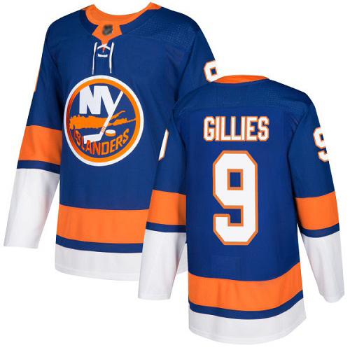 Adidas Men's Clark Gillies Premier Royal Blue Home Jersey: NHL #9 New York Islanders