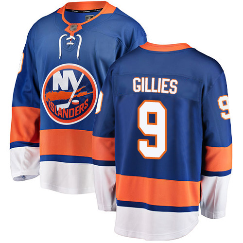 Fanatics Branded Men's Clark Gillies Breakaway Royal Blue Home Jersey: NHL #9 New York Islanders
