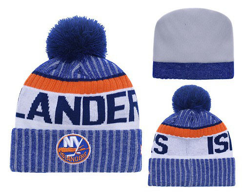 NHL New York Islanders Stitched Knit Beanies 003