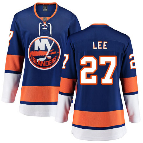 Fanatics Branded Women's Anders Lee Breakaway Royal Blue Home Jersey: Hockey #27 New York Islanders