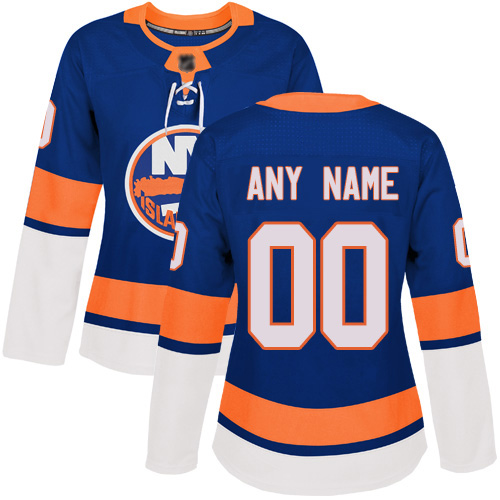Adidas Women's Premier Royal Blue Home Jersey: NHL New York Islanders Customized