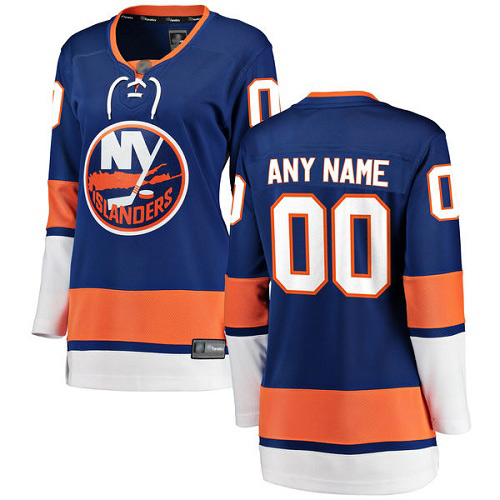 Fanatics Branded Women's Breakaway Royal Blue Home Jersey: NHL New York Islanders Customized
