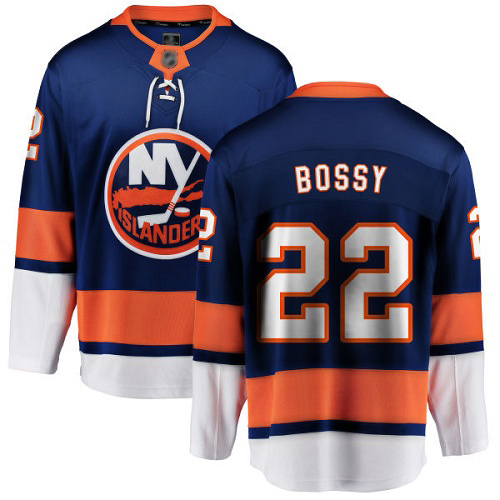 Fanatics Branded Men's Mike Bossy Breakaway Royal Blue Home Jersey: NHL #22 New York Islanders