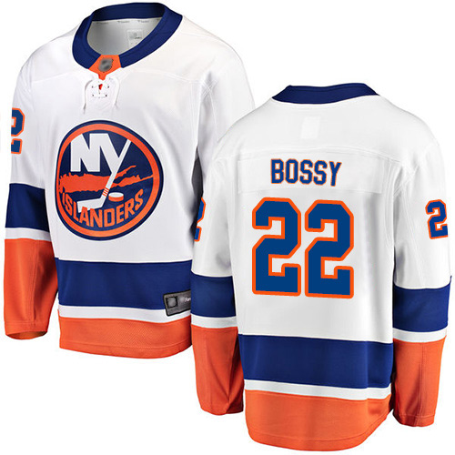 Fanatics Branded Youth Mike Bossy Breakaway White Away Jersey: NHL #22 New York Islanders