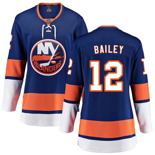 Fanatics Branded Women's Josh Bailey Breakaway Royal Blue Home Jersey: Hockey #12 New York Islanders